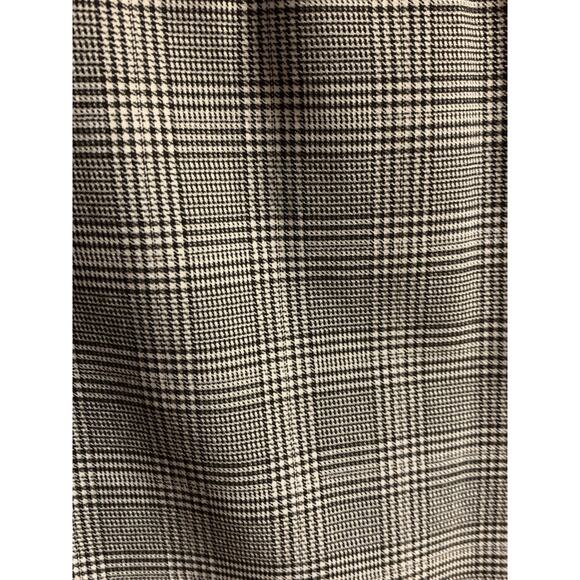 Jules and Leopold Skirt Womens Large Black & White Checkered w/ Buttons - Picture 4 of 7